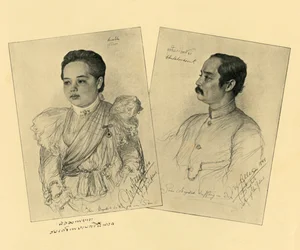 Il Re e la Regina del Siam, 1898