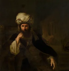 Ritratto di un uomo in abito orientale