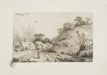 Il campo di grano (stile Rembrandt)