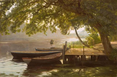 Ch. Zacho, Giorno soleggiato al lago