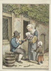 Conversazione tra contadini