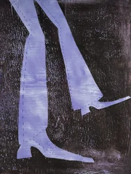 Jeans viola
