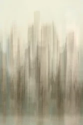 Skyline urbano astratto