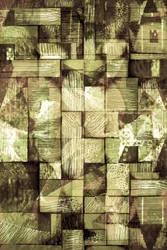 Frammenti geometrici dai toni terrosi