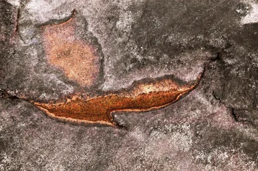 Superficie minerale erosa