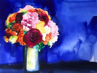 Bouquet floreale dai colori vivaci