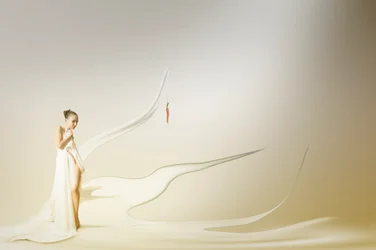 Sguardo curioso - Peperoncino rosso