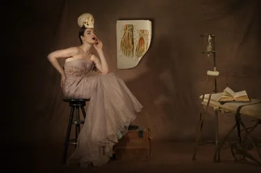 Elegante studio sul teschio
