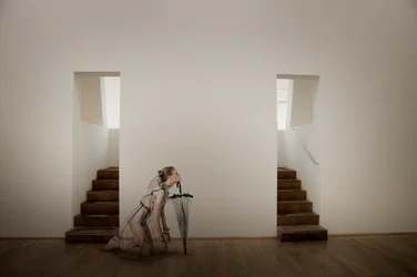 Ombrello da donna in stile minimalista