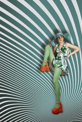Moda retrò vorticosa