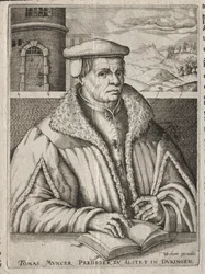 Ritratto di Thomas Müntzer, 1609