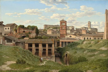 Vista della Cloaca Maxima, Roma