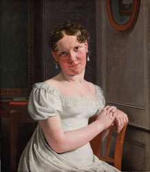 Julie Eckersberg, nata Juel, la seconda moglie dell