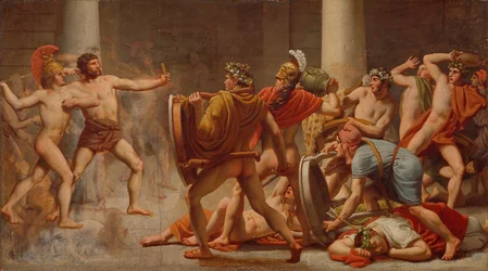 La vendetta di Ulisse sui pretendenti di Penelope.