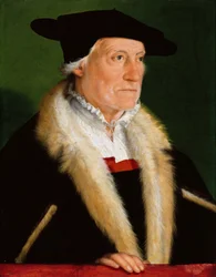 Tedesco: Der Kosmograph Sebastian Münster (1489-1552) Il cosmografo Sebastien Münster