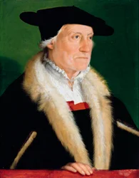 Ritratto del cosmografo Sebastian Muenster
