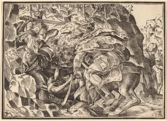 Cristo racconta ai suoi discepoli del Giudizio Universale