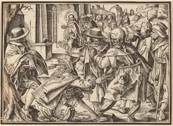 Cristo racconta ai suoi discepoli del Giudizio Universale