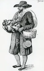 Venditore ambulante ebreo di Amburgo, XVIII secolo