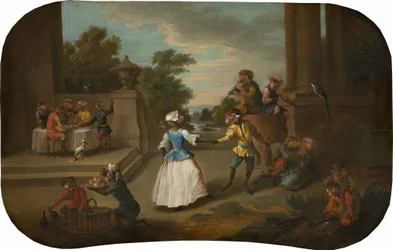 Singerie: La Danza, c. 1739