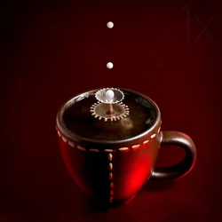 Caffè con un goccio di latte