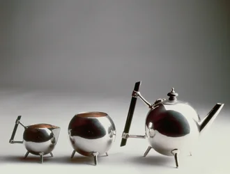 Servizio da tè prodotto da Elkington & Company, c.1925