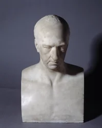 Busto che raffigura il pittore scozzese Gavin Hamilton (1723-1798)