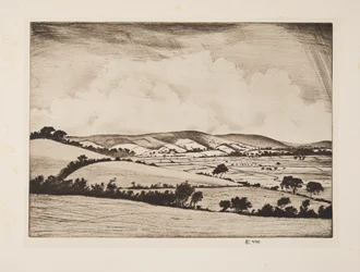 Una valle nel South Downs