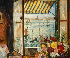 Da una finestra veneziana