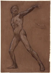 Studio di figura per Giuda, c. 1910-1911