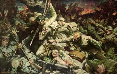 I gallesi a Mametz Wood