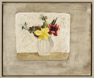 Fiori di primavera in un vaso bianco, c.1928