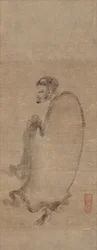 Shakyamuni che scende dalla montagna, XV secolo