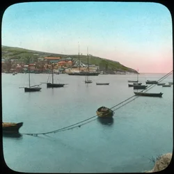 Polruan da Fowey, Cornovaglia, fine XIX o inizio XX secolo