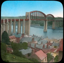 Ponte Reale Alberto, Saltash, Cornovaglia, fine XIX o inizio XX secolo