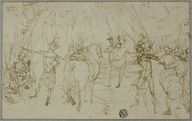 Scena con Soldati