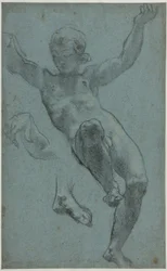 Studio di un Giovane per la Loggia di Cupido e Psiche
