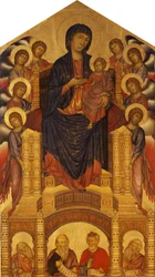 Santa Trinita Maestà (Madonna in trono; Madonna col Bambino in trono con otto angeli, Madonna di Santa Trinita)
