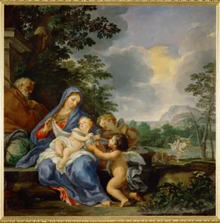 Riposo durante il volo verso l