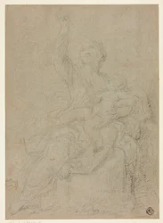 Madonna seduta con bambino