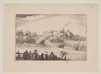 La locanda di Pot, da vedute nei dintorni di Haarlem (Plaisante Plaetsen)