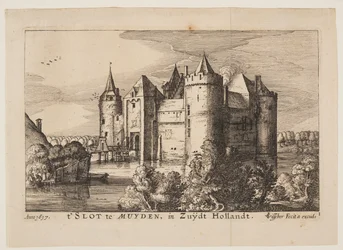 Il castello di Muiden (al contrario), da Quattro castelli in Olanda e Utrecht