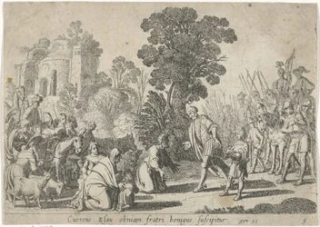 Riconciliazione di Giacobbe ed Esaù