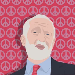 Ritratto di Jeremy Corbyn