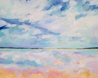Riflesso nel cielo da sogno