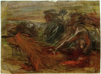 Tre cavalieri al galoppo