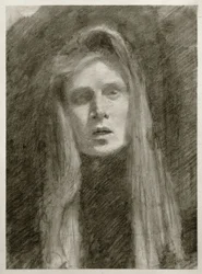 Ritratto femminile con fazzoletto (Autoritratto)