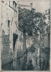 Canale di San Agostino, Venezia, c1905 1914-1915