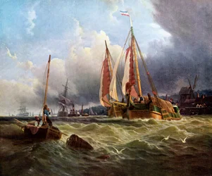 Oude Schelde, Isola di Texel, 1862, c1920