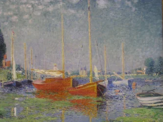Barche rosse ad Argenteuil